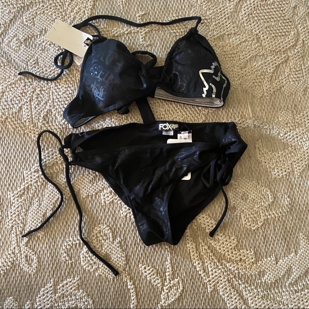 fox black bikini